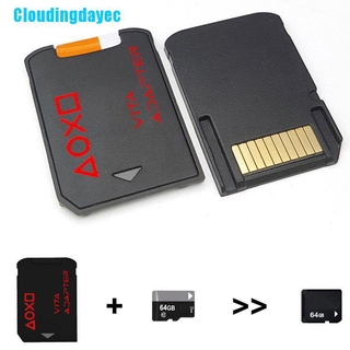 [cloudingdayec] sd2vita adaptador 3.0 para ps vita 3.60 henkaku micro tf tarjeta de memoria psvita