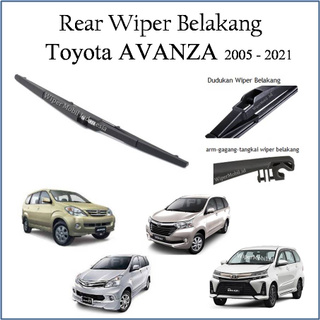 Limpiaparabrisas trasero para Toyota AVANZA 2004 2005 2006 2007 2008 2009 2010