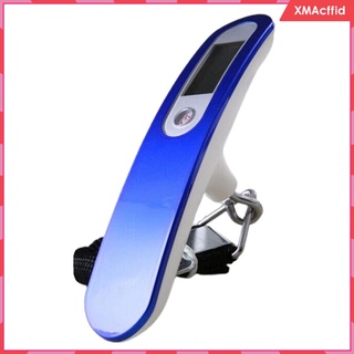 [xmacffid] Hanging Luggage Scales Handheld Digital, 110LB Baggage Scale for Travel with Backlit LCD Display, Portable Suitcase