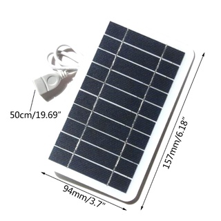 stab batería de teléfono al aire libre banco de energía 5v flexible panel solar batería con puerto usb (2)