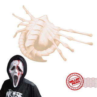 tommy lambert máscara de halloween de cuero de la mitad de la cara de miedo traje de suministro para adultos fancy supply m6r0 (1)