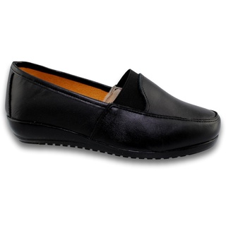 Zapatos De Confort Para Mujer Estilo 0150Am5 Piel Color Negro