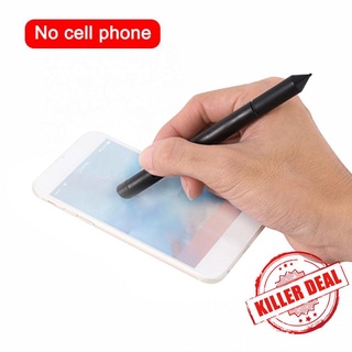 negro lápiz táctil 2 en 1 lápiz de pantalla táctil lápiz capacitivo universal samsung teléfono para iphone ipad tablet y5p3
