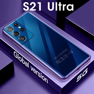 Versión Global S21 Ultra Smartphone 6.1 Pulgadas 12GB RAM + 512GB ROM Tarjeta dual Rtandby Reconocimiento Facial