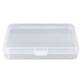 gumu cuadrado de plástico transparente joyería cajas de almacenamiento de cuentas artesanía caso contenedores (9)