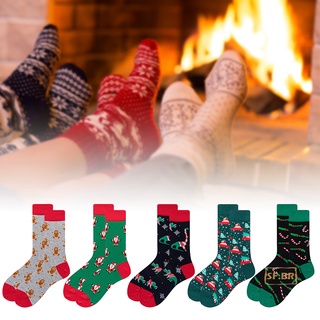 Calcetines De navidad para hombre/algodón regalo De navidad
