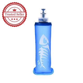 Botella De agua Portátil plegable Para acampar/viajar/senderismo A0O9
