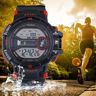 [-FENGSIR-] Sports Watch Multi Function Waterproof Luminous Fashion Electronic Watch