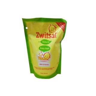 Zwitsal Baby Bath - bolsa de leche Natural y miel (250 ml)