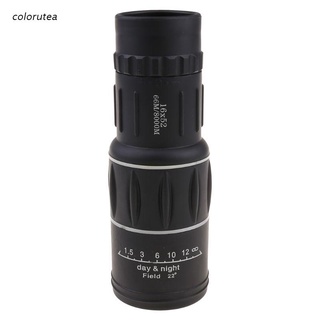 col 16x52 Zoom Hiking Monocular Telescope Lens Camera Night Vision HD Scope Hunting Phone Clip Holder for Samsung iPhone Smartphones