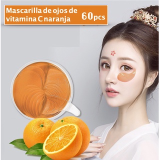 60 pares de mascarillas para ojos de naranja con vitamina C (1)