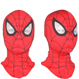 marvel spiderman cosplay máscara tocado los vengadores superhéroe adulto cosplay material suave máscara de cabeza (1)