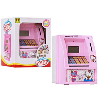 A98 juguetes educativos niñas hucha Atm Hello Kitty niños