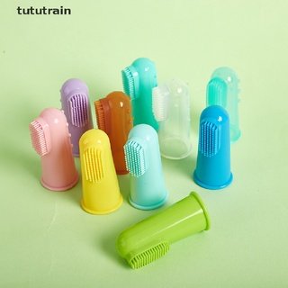 tututrain - cepillo de dientes suave para bebé, diseño de dientes, silicona de grado alimenticio mx