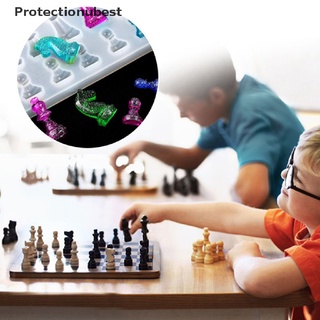 protectionubest molde de silicona para resina internacional forma de ajedrez silicona uv resina diy moldes npq (9)