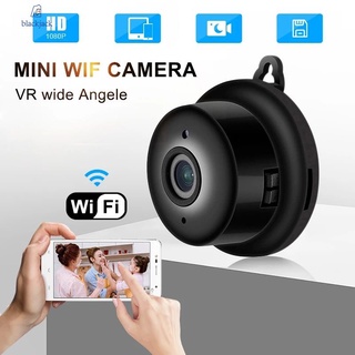 720P HD Mini IP WIFI Cámara Videocámara Inalámbrico WiFi Seguridad para el hogar DVR Cámaras de visión nocturna 【BLACKJACK】