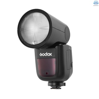 [Enew]Godox V1S cámara profesional Flash Speedlite Speedlite cabeza redonda inalámbrica 2.4G Fresnel Zoom Compatible con Sony a7RII a7R a58 a99 ILCE6000L a7RIII a7R3 a9 a77II a77 a350 cámaras para boda retrato estudio fotografía