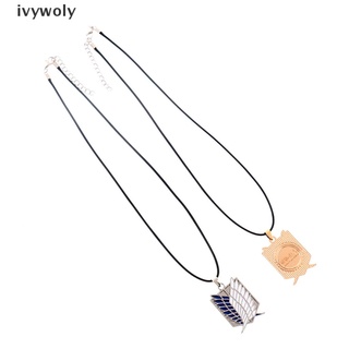 Ivywoly Attack On Titan Necklace Wings Of Liberty Freedom Investigation Corps Necklace MX