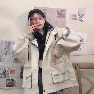 Abrigo largo primavera y otoño abrigo de trabajo 2021 nuevo estilo coreano de las mujeres suelto BF todo-fósforo estilo