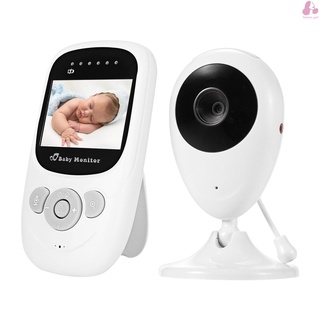 G inalámbrico Monitor de bebé cámara Digital Monitor de vídeo con pulgadas pantalla LCD luz de noche micrófono incorporado altavoz compatible con charla bidireccional/ nanas jugando/ detección de temperatura ambiente