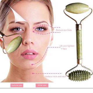 [Wholesale]Rodillo Facial masajeador de doble cabeza/forma de cara rodillo Facial/para masajeador Facial/herramienta de masajeador de ojos (4)