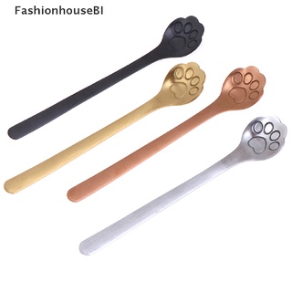 fashionhousebi 1 pza cuchara de acero inoxidable para postres/cuchara de garra de pata de gato/cuchara agitación/venta caliente (9)