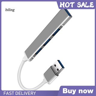 BL* Mini Docking Station 4 Ports USB 3.0 Cable Hub Splitter Connector for Laptop