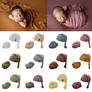gaea* Newborn Infant Blanket Photo Backdrop Shoot Studio Accessories Stretch and Wrap