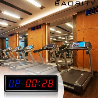 [Baosity*] 1.5\'\'LED intervalo temporizador de gimnasio temporizador cronómetro hogar Fitness entrenamiento reloj