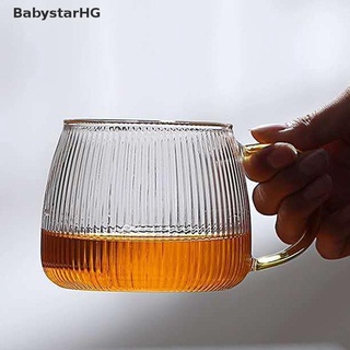 BabystarHG Heat-resistant Glass Water Cup With Handle Tea Milk Drink Mug Beer Juice Cup Hot Sell