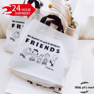 <24h delivery> W&G de dibujos animados cachorro bolso plegable de compras cordón de viaje ropa bolsa de almacenamiento de regalo bolsa de plástico
