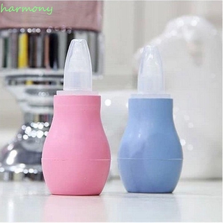 HARMONY Newborn Products Baby Nose Cleaner Vacuum Sucker Airpump Infant Runny Nose Cleaner Snot Sucker Children Nasal Aspirator 1 PCS Healthy Care Baby Diagnostic Tool Silicone Safety High Quality Nasal Vacuum Mucus Suction Aspirator Soft Tip/Multicolor
