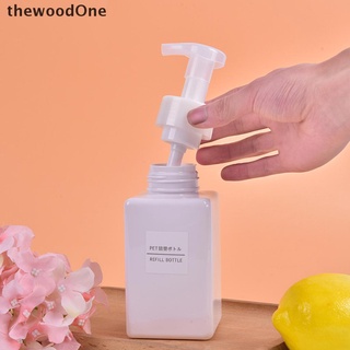 [thewoodOne] 400ml Soap Dispenser Bottles Cosmetic Cream Lotion Containers Press Empty Bottle .