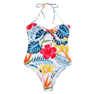 (srsiefed.mx) mujer sexy impreso tirantes de una pieza bikini playa traje de baño ropa de playa (3)