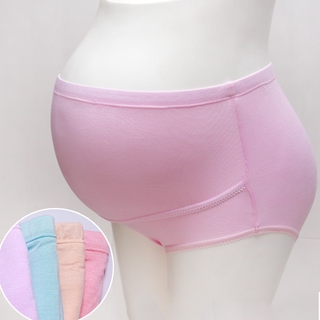 Maternity underwear bamboo fiber plus size high waist adjustable belly lift pregnant mommy underwear