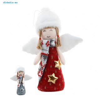 didadia práctico adornos navideños colgantes colgantes miniatura muñecas de color vibrante para el hogar