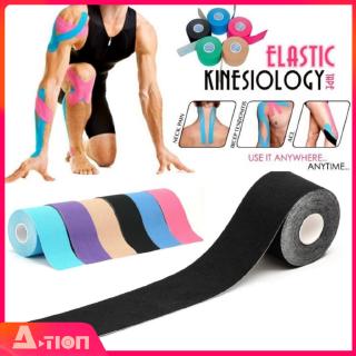 Kinesiology Tape (A-TION) cinta muscular impermeable para terapia Kinesio, deportes, Fitness, cinta kinesiológica