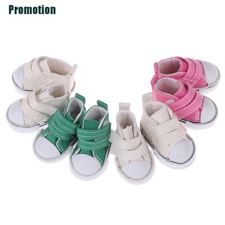 [venta caliente]zapatos de lona de 5 cm para muñeca Bjd moda Mini zapatos de muñeca para accesorios de muñeca