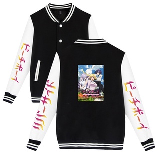 Kawaii Anime Peach Riverside Jacket Harajuku Baseball Uniform Clothes Autumnt Men Streetwear Baseball Jacket Streewears (1)
