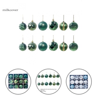 [cobertura de leche] adornos decorativos de navidad, fácil de aplicar, bolas de purpurina de navidad, amplia aplicación para fiestas