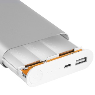QJ 5V 1A USB 4X 18650 Power Bank caso Kit cargador de batería DIY caja para teléfono inteligente (8)