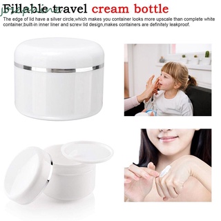 JOSEPHINE Portable Refillable Bottles Travel Empty Bottles Cosmetic Container Cosmetic Round Bottle Face Cream Lotion Sample Bottle Storage Box Cosmetic Jar