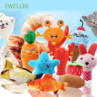 ewellbe juguete interactivo masticar lindo mascota perro cachorro chirriante juguetes regalo suave felpa saludable sonido dientes juguetes