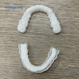 Songping 2 piezas de carillas dentales postizas para dientes/sónicas/dentaduras postizas