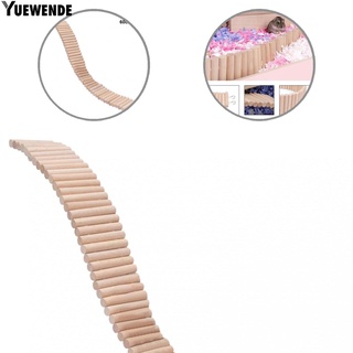 yuewende - escalera de juguete para mascotas, diseño de hámster, puente de suspensión, resistente a mordeduras