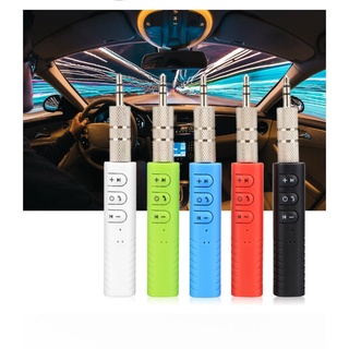 Receptor De Audio Bluetooth Recargable Colores Con Funcion Manos Libres Microfono