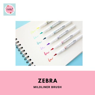 Zebra Mildliner - bolígrafo para cepillo