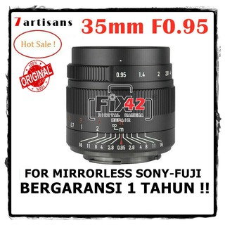 7Artisans 35mm f0.95 para Fujifilm Sony sin espejo de gran apertura APS-C nuevo.