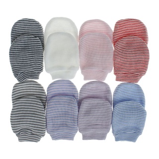 TH Baby Anti Scratching Gloves Newborn Protection Face Soft Kinting Scratch Mittens (1)