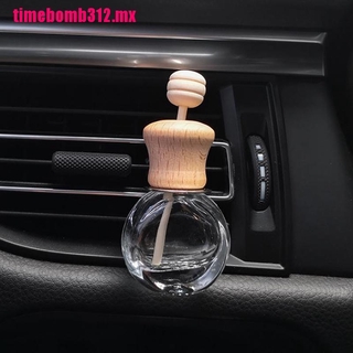 TIMI Air Freshener Perfume Bottle Pendant Essential Oils Car Hanging Glass Clips
